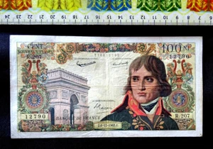 (USA4741), French Banknote, very good , 100 Francs , Napoléon , Year : 1962 . - Picture 1 of 3
