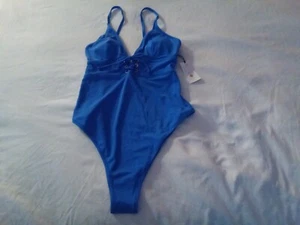 SHADE AND SHORE LACE-UP SWIMSUIT. - Picture 1 of 1