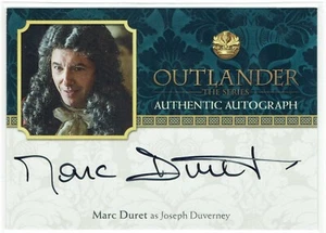 Outlander Season 2 Auto Autograph MD Marc Duret as Joseph Duverney - Picture 1 of 1
