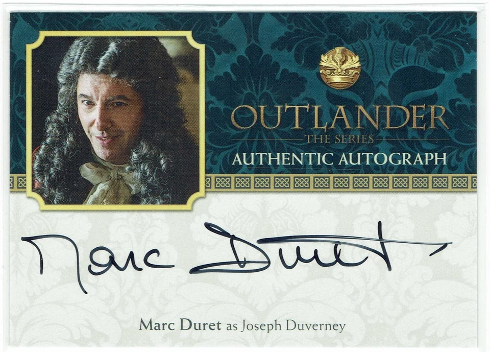 Outlander Season 2 Auto Autograph MD Marc Duret as Joseph Duverney - Image 1 of 1