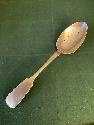 Antique 1888 Russian 84 Silver Serving Spoon 68g, 8.5”L  Some Dents & Scratches • 59.36$
