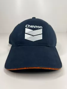 Chevron Oil Gas cap hat adjustable one size fits most inspect detect protect - Foto 1 di 13
