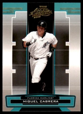 2005 Playoff Absolute Memorabilia Retail Base Miguel Cabrera #70 - Image 1 of 2