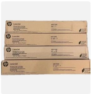 FREE AIR SHIPPING HP W9170MC W9171MC W9173MC W9172MC Toner Set E877dn MFP E877z - Bild 1 von 1