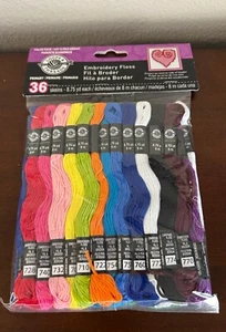 36 Skeins Loops & Threads Embroidery Floss 8.75 yd each -Various Colors New - Picture 1 of 2
