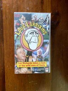 Lou's Larrikins -VHS Used In Fair to Good Condition Lou Richards - Footy - - Picture 1 of 5