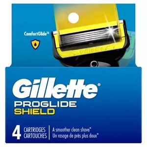4 Pack Gillette ProGlide Shield Men's Razor Blade Refills - Picture 1 of 3