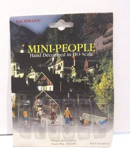 TRENI BACHMANN SCALA HO (MINI PERSONE A TEMPO LIBERO #42339 ) NUOVI - Foto 1 di 1