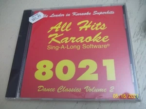 SEALED KARAOKE CD THE LEADER IN KARAOKE SUPERHITS ALL HITS 8021 DANCE CLASSICS 2 - Picture 1 of 2