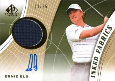 2012 UPPER DECK SP Jogo Usado Golfe Ernie Els Auto & Evento Usado Memorabilia /35 - Imagem 1 de 2
