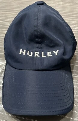 Sombrero Hurley Finish Line Exclusivo Sombreros, Activo, Transpirable, Protección Solar Azul Foto 1 de 4