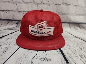 Illini FS Seeds Vintage Patch Snapback Trucker Hat K Products All Mesh 90s Cap - Picture 1 of 7