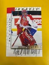 D62986  1997-98 Be A Player Autographs #10 Jocelyn Thibault