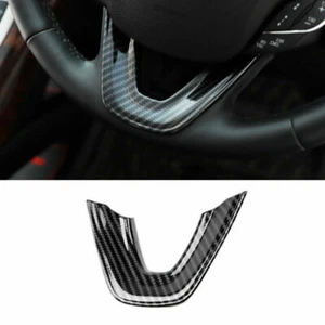 Carbon Fiber Interior Steering Wheel Sheet Cover Trim For Lincoln MKX 2015-2021 - Bild 1 von 4