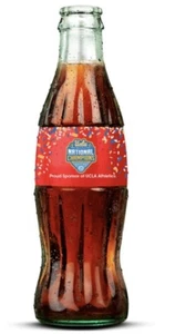 UCLA 2024 NCAA Voleibol Campeones Nacionales Coca-Cola Botella Vidrio COKE 8 fl oz - Imagen 1 de 2