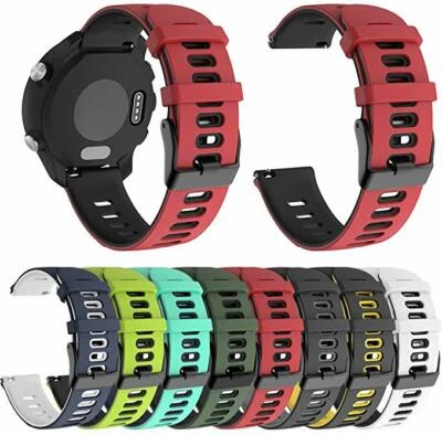 For Garmin forerunner 245 Silicone Replacement Watch Wrist Fitness Strap Band