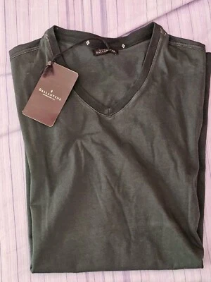 T-shirt sotto giacca Ballantyne taglia L con logo ricamato - Immagine 1 di 4