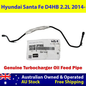 Genuine Turbo Charger Oil Feed Pipe For Hyundai Santa Fe D4HB 2.2L 2014 Onwards