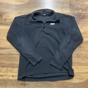 Suéter polar gris Polar Helly Hansen talla grande (M) 1/4 cremallera POLARTEC 23x26 - Imagen 1 de 6