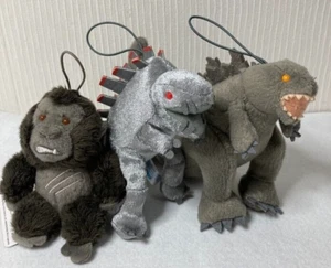 Godzilla vs. Kong 3-piece stuffed toy set SEGA 2021 prize with tag - Picture 1 of 17