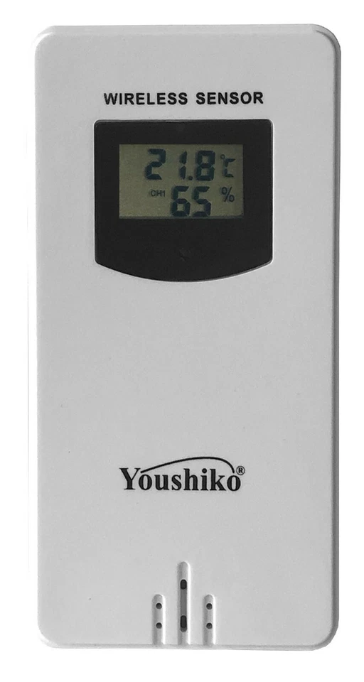 Youshiko YC9312 Wireless Temperature & Humidity Sensor for Weather Station  - Image 1 of 4
