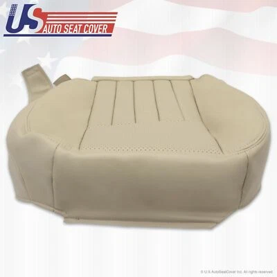 2003 2004 Lincoln Navigator Luxury Driver Side Bottom Leather Seat Cover TAN - Image 1 of 4