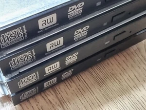 Lecteur de disque DVD-RW Slim 4 x, utilisation de bureau interne non testé - Photo 1/5