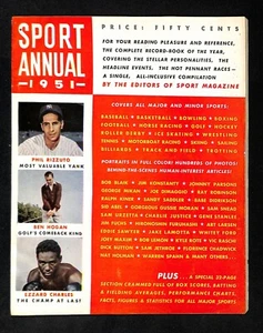 1951 Sport Magazine Annual No Label Ben Hogan Phil Rizzuto - Picture 1 of 4