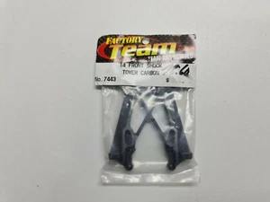 Team Associated 7443 front shock tower carbon T4 002 - Imagen 1 de 1