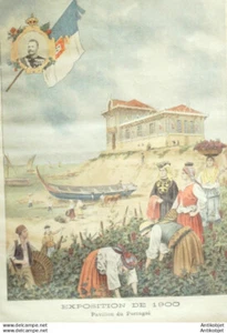 Expo 1900 Paris Pavillon Portugal - Bild 1 von 1