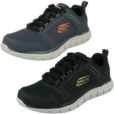 skechers memory foam hombre naranja