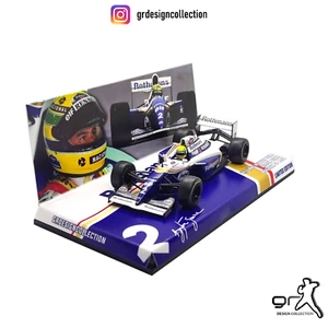 Ayrton Senna - Williams FW16 - F1 Brazilian GP 1994 / Altaya-IXO / 1:43 Custom - Foto 1 di 4