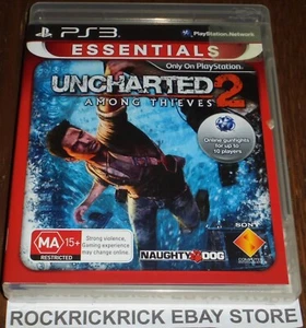 PLAYSTATION 3 GAME UNCHARTED 2 AMONG THIEVES INCLUDES MANUAL - Picture 1 of 3