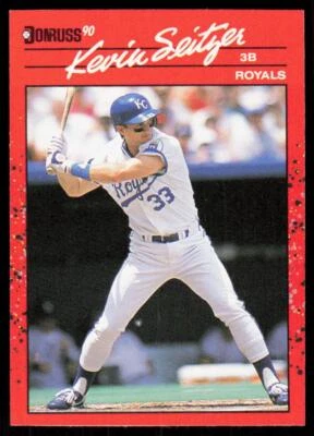 1990 Donruss 85 Kevin Seitzer Kansas City Royals - Image 1 of 2