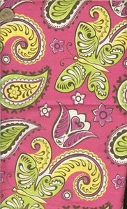 VINTAGE! "PAISLEY WITH BUTTERFLY" BROTHER SISTER STUDIO - 1 YD 32" LONG - Picture 1 of 1