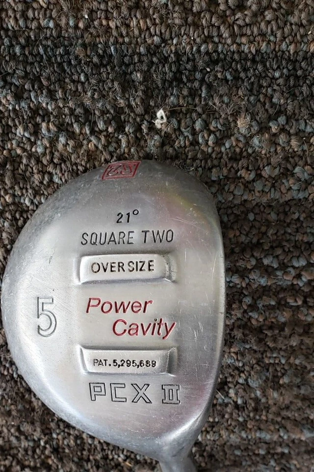 43 in SQUARE TWO POWER CAVITY PCX II OVERSIZE 5 FAIRWAY WOOD GOLF CLUB STIFF - Image 1 of 4