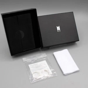 BTS WORLD TOUR LOVE YOURSELF SPEAK YOURSELF Silver Ring JP13 US6.5 NO PHOTOCARD - Picture 1 of 5