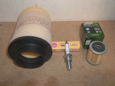 Kit de afinación Yamaha Bear Tracker YFM250 YFM 250 00-05 bujía filtro aire + aceite Foto 1 de 4