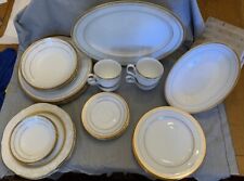Contemporary Noritake Hampshire Gold - You select the category/serving piece