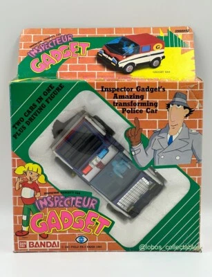 INSPECTOR GADGET INSPECTEUR GADGETE MOBILE POLICE CAR BANDAI 1983 - Image 1 of 4