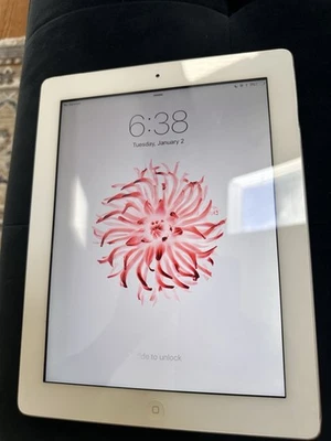 Apple iPad 3ª Generación Modelo A1430 9.7" Blanco 32GB Restablecido de Fábrica Funciona Foto 1 de 4