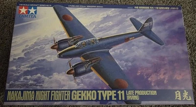 Tamiya 1/48 Nakajima Night Fighter Gekko Tipo 11 Producción tardía (Irving) Foto 1 de 4