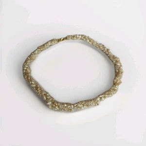 Antikes Collier aus Perlen & 750er Gold , FBM signiert - 31 Gramm - Picture 1 of 11