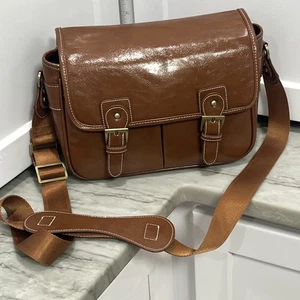 Bolso de cuero vintage para cámara - Imagen 1 de 7