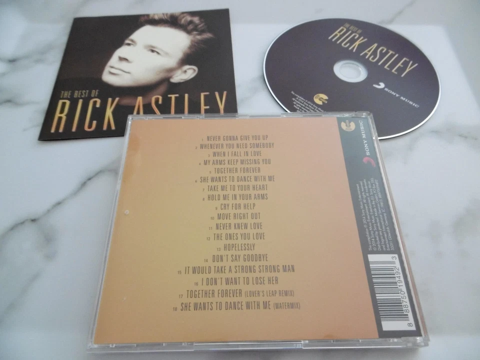 Rick Astley Best Of CD Never Gonna Give You Up Together Forever Need Somebody - Bild 1 von 1