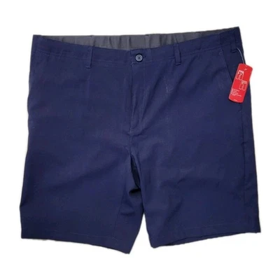 Pantalones Cortos Para Hombres BCG Azul Marino Frente Plano Chinos Senderismo Pesca Golf Talla 42W Foto 1 de 4
