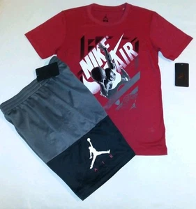 Jordan Boys Youth 2pc Short Set - Medium - Picture 1 of 4