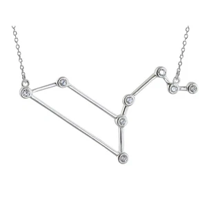 Sterling Silber Halskette Löwe Sternbild - Bild 1 von 1