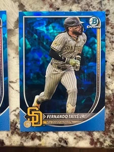 2025 BOWMAN CHROME SAPPHIRE CARD SAN DIEGO PADRES FERNANDO TATIS JR #8 - Picture 1 of 1
