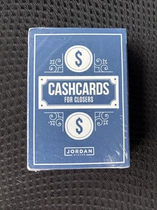 Cashcards Flash Cards for Closers by Jordan Stupar NEW SEALED - Imagen 1 de 4